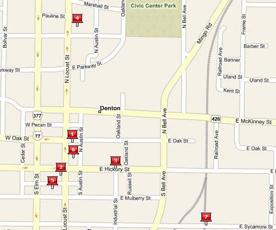 Denton Map